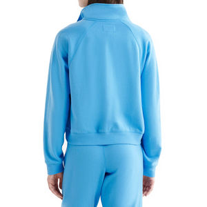 Sweat-shirt unisexe décontracté personnalisé en molleton demi-zip en mélange coton-polyester, coupe décontractée, col montant, idéal pour l'hiver – Tendance actuelle - Product Image 2