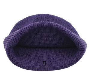 Bonnet d'hiver brodé avec logo, en acrylique tricoté, unisexe, chaud et doux, avec revers, idéal pour les sports de plein air et les voyages 2026 - Product Image 3