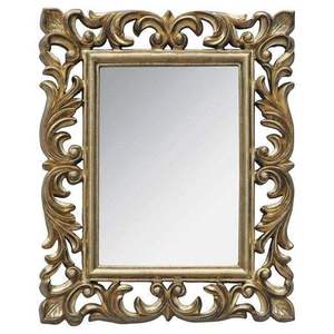 <b>Antique</b> Brass Mirror <b>Frame</b> Premium Quality Elegant Handcrafted Details Timeless Modern Oval Customized Sizes Wall Decor - Product Image 3