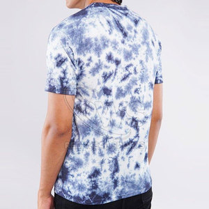 Camisetas Tie Dye para Hombre, Tallas Grandes, con Logotipo Personalizado, 100% Algodón, Transpirables, Manga Corta, Corte Regular, Cuello Redondo, para Verano - Product Image 2