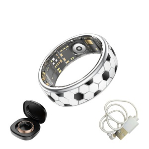 Anillo Inteligente con Recordatorio de Mensajes, Monitor de Frecuencia Cardíaca, SpO2, Monitor de Sueño, Contador de Pasos, Control por Gestos, Resistente al Agua, Unisex, para Fútbol - Product Image 6