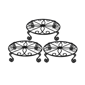 Metal Plant Stand Gamla Stand Multipurpose Flower <b>Pot</b> <b>Holder</b> Hot <b>Pot</b> Stand Cooker for Kitchen Dining Home - Product Image 1