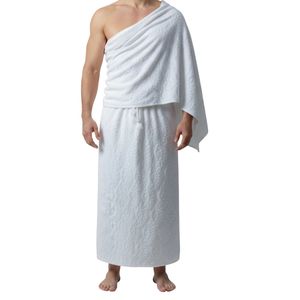 Toalla Ihram de Alta Calidad Premium para Hajj y Umrah, 100% Algodón, Cómoda, Ropa Musulmana - Product Image 1