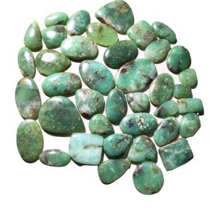 พลอยไครโซเพรสสีน้ำเงินแซฟไฟร์ธรรมชาติคุณภาพสูง รูปทรงคาโบชอง คัชชั่นคัท ขนาดคละไซส์ ขายส่งจำนวนมาก - Product Image 1