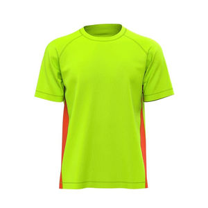 T-shirt de sport pour homme de haute qualité, manches courtes, séchage rapide, prix abordable - Product Image 2