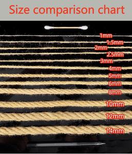 Ruban en jute naturel de 15 mètres, corde en jute vintage naturelle, ruban rustique en chanvre pour bricolage, emballage cadeau, ruban en jute naturel pour artisanat - Product Image 2