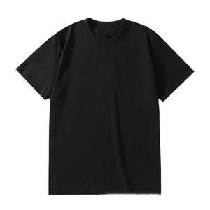 Camiseta de algodón de cuello redondo de 230g para hombre, con diseño de logotipo personalizado OEM bordado e impreso, camiseta publicitaria de manga corta para verano. - Product Image 5