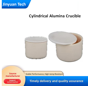Crisol de cerámica de alúmina 99 de alta pureza Al2O3 1080ml de gran capacidad para la industria química metalúrgica - Product Image 2