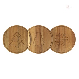 Planche à découper en bois avec surface compatible couteau, réduit les dommages aux lames et améliore l'expérience de découpe - Product Image 6