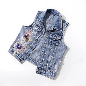 Quick-Release Tactical Jean <b>Vest</b> – Heavy-Duty Denim <b>Utility</b> Gilet for Hunting & Fishing - Product Image 3