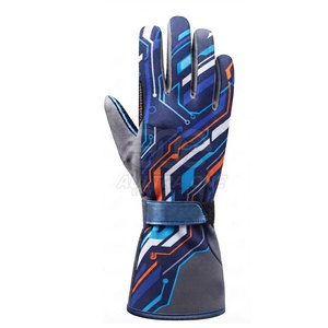 Gants de karting d'hiver très demandés, en matière extensible douce, avec paume antidérapante, imperméables, légers, à doigts complets pour - Product Image 2
