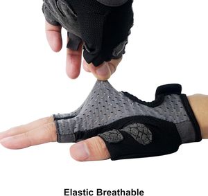 Breathable Workout <b>Gloves</b>, Full Palm Protection Grip Exercise <b>Gloves</b> for Men and Women Weightlifting Yoga Fitness Gym - Product Image 3