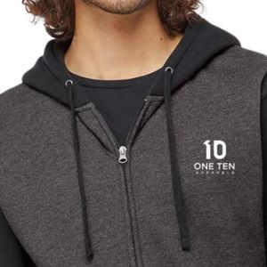 Men's Heavyweight Varsity <b>Zip</b> Hoodie Full <b>Zip</b> <b>Hooded</b> Sweatshirt Soft Warm Casual Jacket for Streetwear Sports and Daily Use - Product Image 3