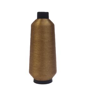 Fil à broder en polyester haute ténacité cuivre métallique Jari Kasab pour la couture et le tissage à la main - Product Image 1