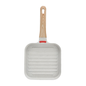 Poêle à griller antiadhésive robuste et durable avec poignée confortable et surface de cuisson résistante aux rayures - Product Image 4