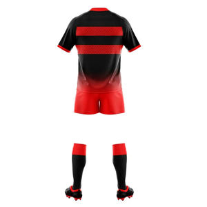Conjuntos de Uniformes de Rugby de Diseño Superior, Alta Calidad, Ligeros, de Secado Rápido, Transpirables, Ecológicos y Antibacterianos, 100% Poliéster - Product Image 5