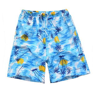 Pantalones Cortos de Playa para Hombre, Diseño de Malla Texturizada Tipo Waffle, Ecológicos, Antiarrugas, Resistentes, Casuales, para Correr, Secado Rápido, Transpirables - Product Image 3