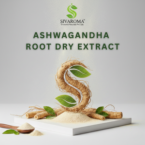 Extrait d'herbes sauvages en poudre d'Ashwagandha, concentration à 80 %, qualité cosmétique pour applications alimentaires, cosmétiques et boissons - Product Image 6