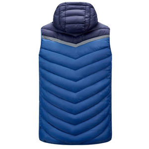 Chaqueta de Invierno Personalizada de Alta Calidad para Hombre, Estilo Casual, con Mangas Desmontables, Capucha, Transpirable, Tipo Jeans, Media Manga - Product Image 3