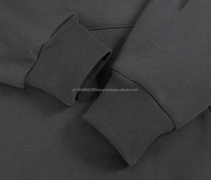 Sweat-shirts à capuche pour hommes en coton 100% de haute qualité, brodés, pull d'hiver, streetwear, impression en relief, sweat-shirt à capuche pour hommes - Product Image 4