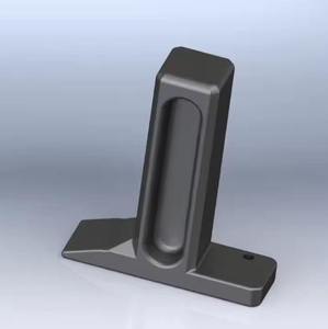 Fabricante de Soportes de Barandilla de Vidrio de Aleación de Aluminio para Instalaciones en Suelo en Sistemas de Abrazaderas Arquitectónicas Personalizadas - Product Image 4