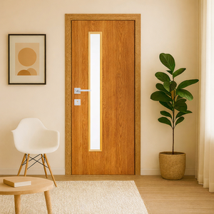 Puerta de Salida de Emergencia Industrial de Acero, Resistente al Fuego, con Herrajes de Pánico para Edificios Comerciales - Product Image 1