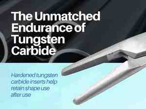 Instrumentos Quirúrgicos Dentales Premium: Portaagujas Alemán Mayo de Alta Calidad con Insertos de Carburo de Tungsteno y Bloqueo - Product Image 3