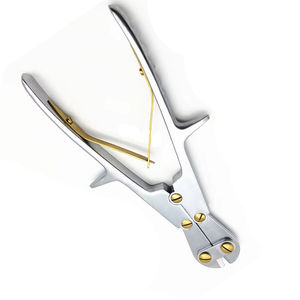 Coupe-fils en acier inoxydable |   Outil de coupe chirurgical robuste, à ressort, pour écrous dorés, utilisation manuelle, CE ISO, par Grip Surgical - Product Image 2