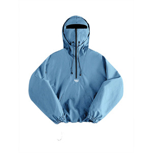 Chaqueta cortavientos de moda con capucha y diseño personalizado para hombre, estilo balaclava, extragrande, resistente al viento y al agua, para exteriores, OEM - Product Image 5
