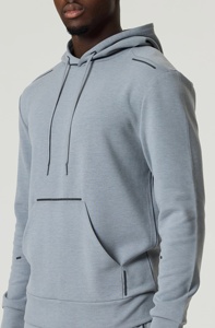Conjunto Deportivo de Forro Polar para Hombre, Sudadera con Capucha, Pantalones Jogger, Ropa Casual para Gimnasio, Ropa Casual de Color Sólido para Otoño - Product Image 3