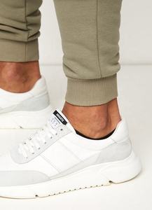 ผ้าฝ้าย 97% คุณภาพสูง/3% สแปนเด็กซ์ออกกําลังกายสีทึบกางเกงออกกําลังกายยิม Jogger กางเกงผู้ชาย - Product Image 4