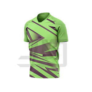 T-shirt unisexe à col en V et manches courtes 100 % coton, motif « Play Heart Defend Pride Attack Courage-Stand Together Final Whistle », personnalisable pour équipe - Product Image 2
