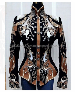 Fabricantes de ropa Chaqueta de equitación para montar a caballo Chaqueta de espectáculo de equitación Ecuestre para venta a granel - Product Image 1