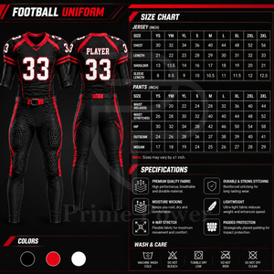 Conjunto de Pantalones y Camiseta de Fútbol Americano Personalizados de Verano, Nombre del Jugador Personalizado, Tela de Malla Transpirable, Uniforme de Entrenamiento de Equipo, Servicio OEM - Product Image 6