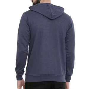 Trending Men's Hoodies Street Fashion Basic Hooded Plus Fleece Mens Hoodies - Product Image 1