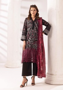 pakistani <b>suits</b> Cotton / Lawn shalwar kameez design for women high quality dress Embroidered Cotton / Lawn <b>Suits</b> - Product Image 4