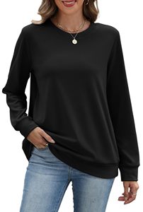 Ropa de Calle para Mujer, de Alta Moda, Cómoda y Duradera, en Oferta, Sudadera con Cuello Redondo, Última Moda Primavera-Otoño - Product Image 3