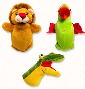 Marionnette à main pour enfants, personnage animalier, pour le conte, du fournisseur indien, en promotion - Product Image 3