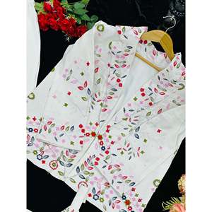 Ensemble de vêtements de fête pour femmes avec chemisier Shrara Fancy Koti - Product Image 6