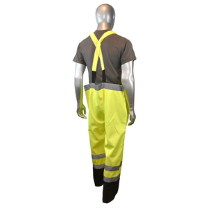 Reflective Industrial Safety <b>Overalls</b> High Visibility Work Coverall For Construction Worker Road Safety Clothing - Product Image 3