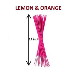 Varillas de incienso de 19 pulgadas, varitas de incienso de limón y naranja naturales, suministro al por mayor a precios líderes (rosa) - Product Image 1