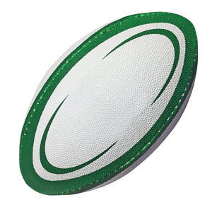Balón de Rugby Americano Talla 9, Balón de Fútbol Inglés Talla 6/3, Resistente, para Entrenamiento, Práctica, Deportes de Equipo, Personalizable - Product Image 2