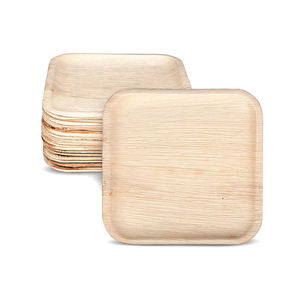 Platos de Hoja de Palma de Areca de la Mejor Calidad, Vajilla Desechable Resistente para Comidas Calientes, Comidas Frías, Postres, Bocadillos y Servicio de Buffet - Product Image 3