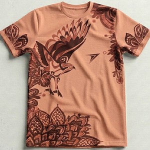 T-shirt streetwear haut de gamme, tissu léger et confortable, mode décontractée, usage quotidien, style unisexe, vêtements doux - Product Image 1