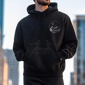 เสื้อฮู้ดแบบสวมหัวสำหรับออกกำลังกาย ผ้าระบายอากาศดี ดีไซน์ยืดหยุ่น เหมาะสำหรับการฝึกซ้อมและการใช้งานกลางแจ้ง - Product Image 2