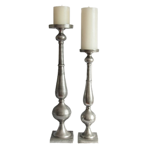 New design Silver metal candle holder set luxury tall candlestick <b>stand</b> wedding centerpiece offers in customization options - Product Image 4