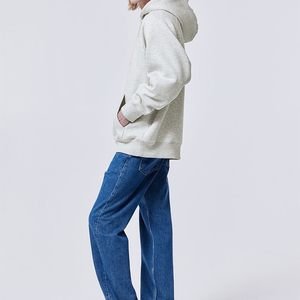 Sudadera con Capucha Unisex de Manga Larga, Forro Polar, Bolsillo Grande, Algodón, Alta Calidad, Talla Grande, Otoño - Product Image 1