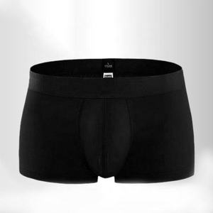 Calzoncillos bóxer de punto transpirables 100% algodón para hombre, de tiro medio y color liso - Product Image 5