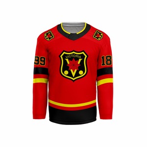 Camisetas de Hockey sobre Hielo Ligeras, Transpirables y Reversibles, con Nombre del Jugador, Diseño a Cuadros, Servicio OEM Personalizado, Impresión por Sublimación, Elásticas en Cuatro Direcciones - Product Image 6