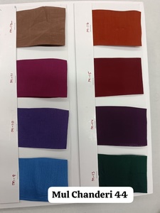 Plane Mull Chanderi <b>Fabric</b> - Product Image 6